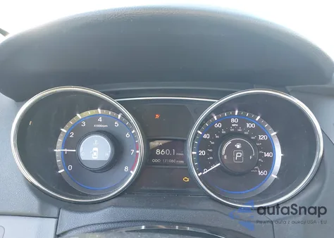 2011 Hyundai Sonata Se z USA, uszkodzony, nr VIN 5NPEC4AC7BH061011